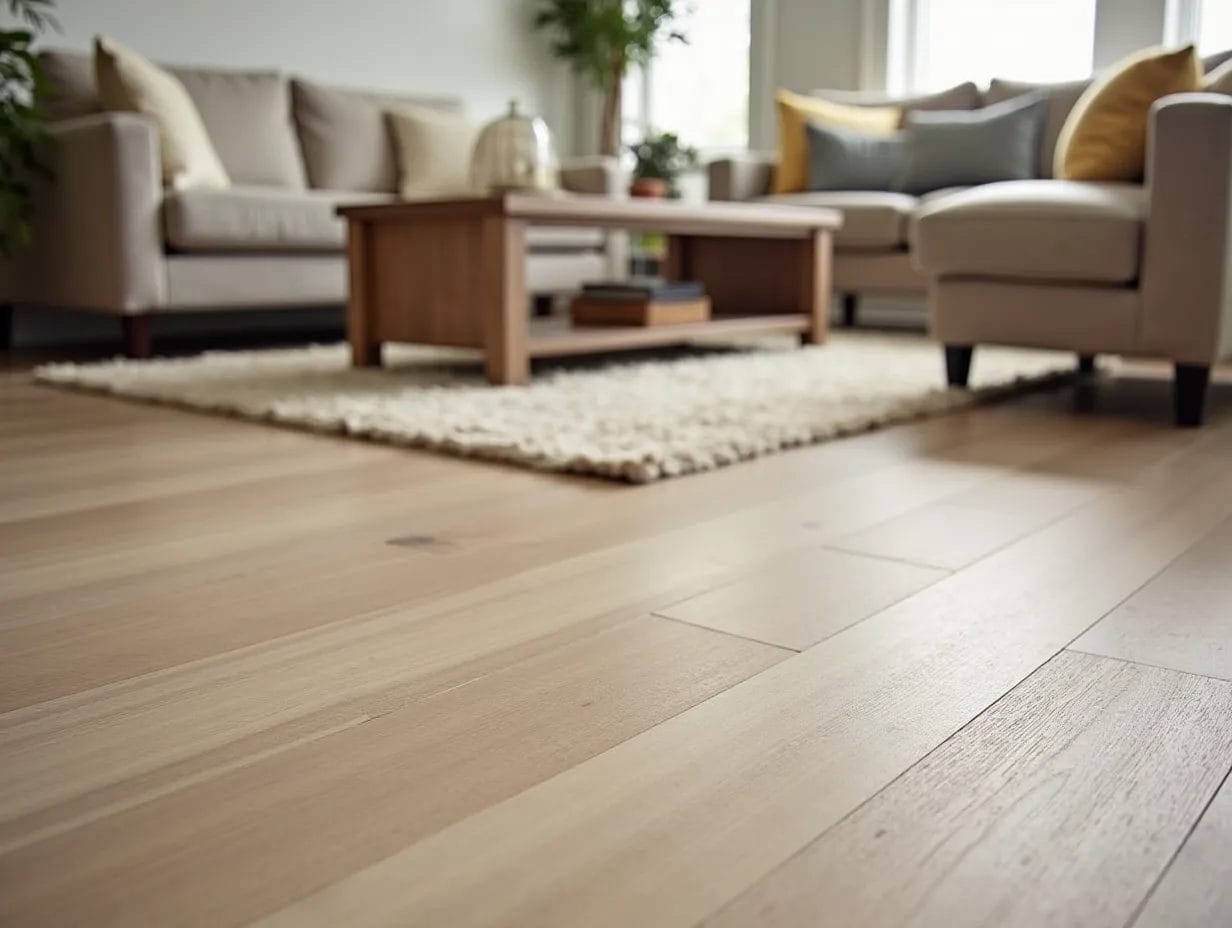 PU gulve til boliger: stue