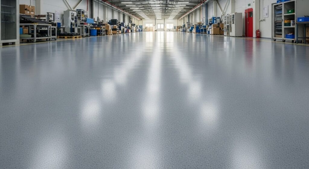 ESD gulv til elektronikproduktion